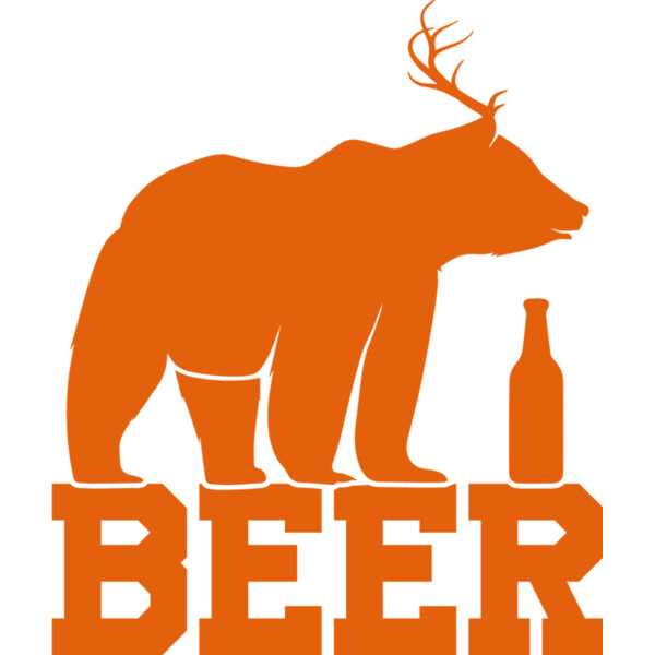 Bear Beer with Antlers (0017) Thumbnail