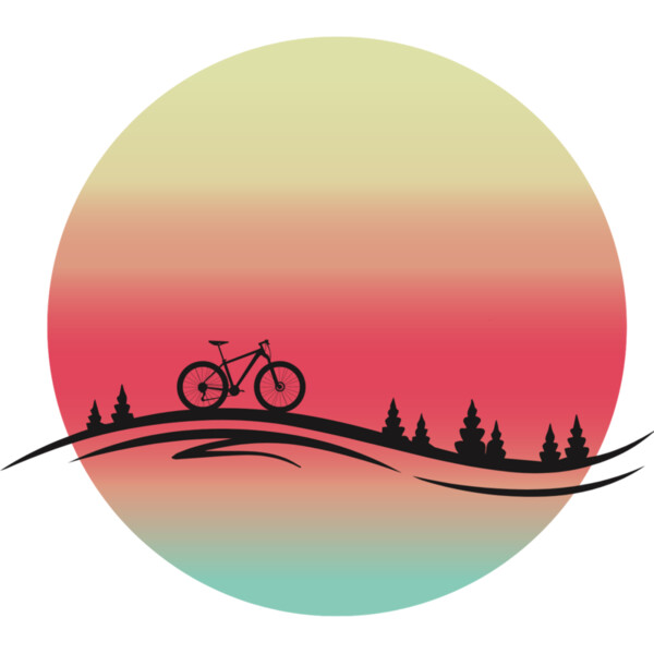 Bike & Sunset Silhouette (0030) Thumbnail