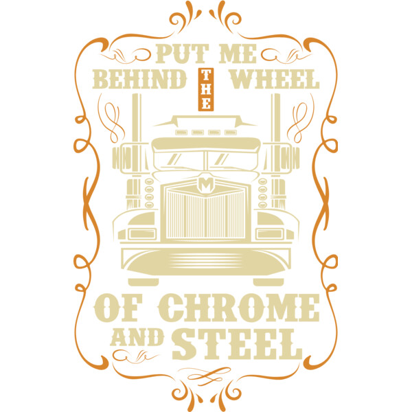 Trucker Chrome and Steel Love (0146) Thumbnail