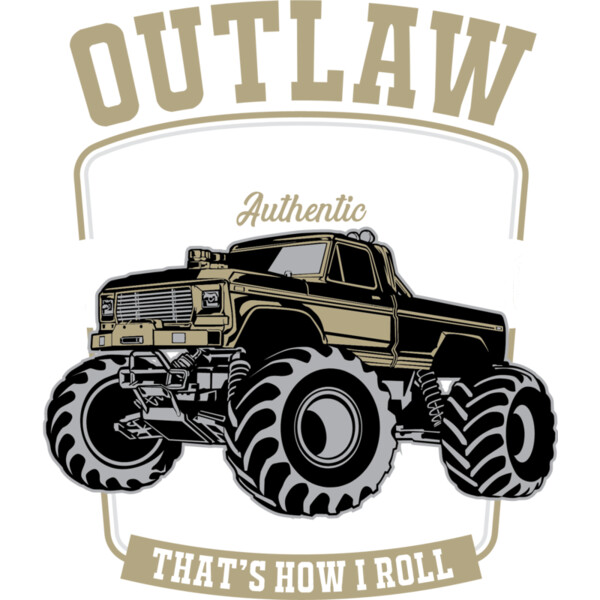 Outlaw Monster Truck (0165) Thumbnail