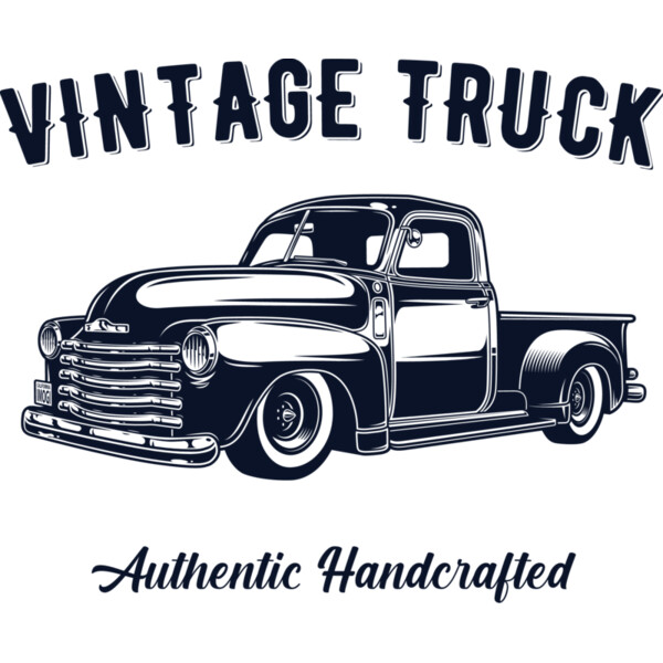 Vintage Truck Retro (0168) Thumbnail