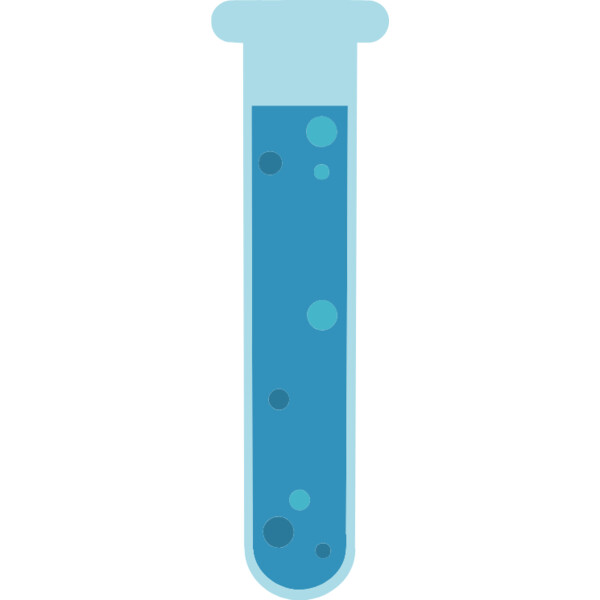 Test Tube Blue Thumbnail