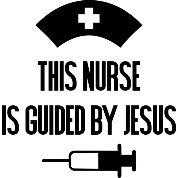 this nurse is guided by jesus Thumbnail