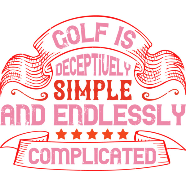 Simple & Complicated Golf Quote Thumbnail