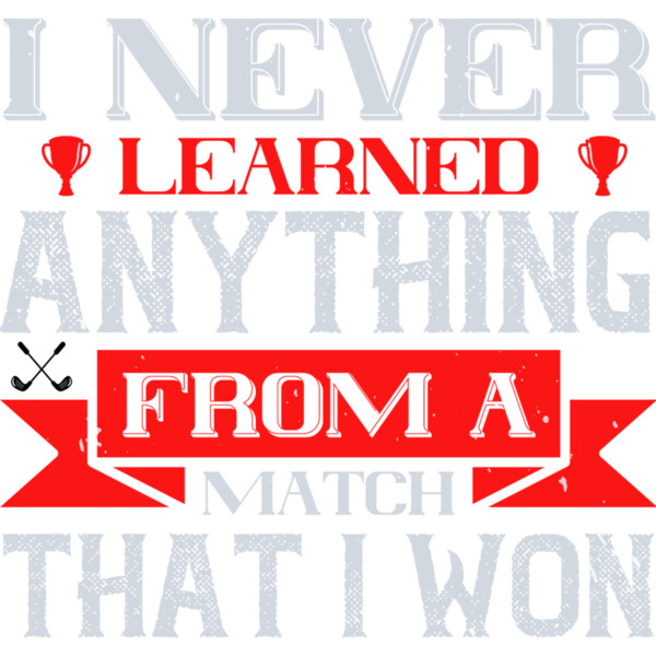 Learn From Losing Golf Quote Thumbnail