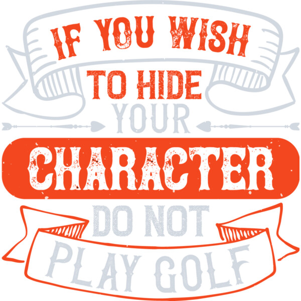 Hiding Character Golf Quote Thumbnail