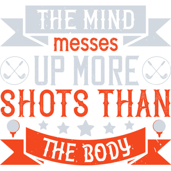 Mind Messes Shots Golf Quote Thumbnail