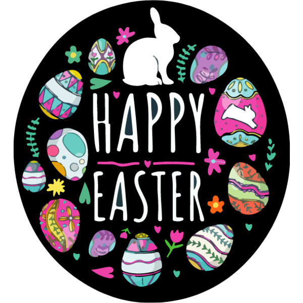 Happy Easter Traditional Eggs Thumbnail