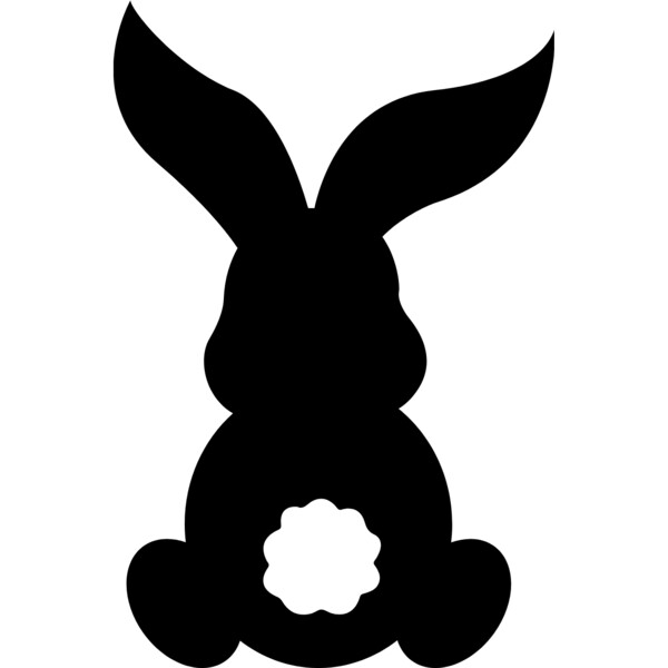 Black Bunn with Editable Picture Thumbnail