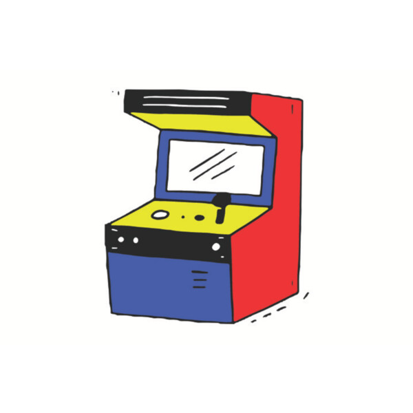 Arcade Game Sketch Thumbnail