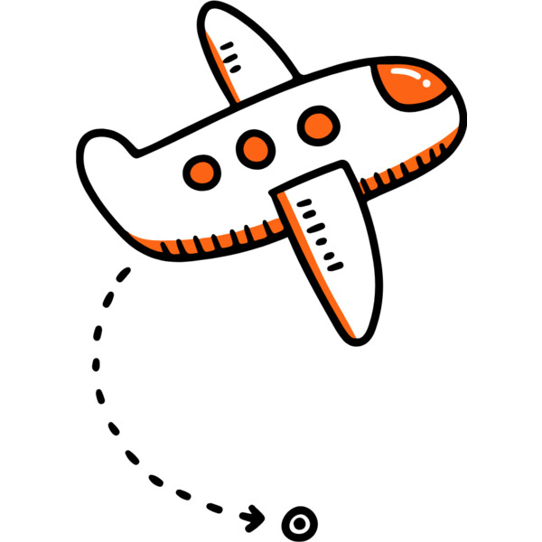 Airoplane With Map Direction Thumbnail