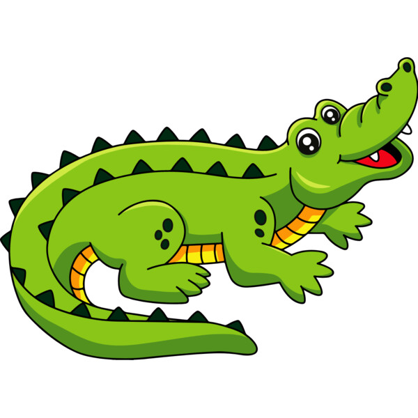 Cartoon Crocodile Thumbnail