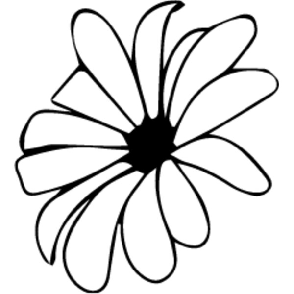 Daisy Line Art Thumbnail