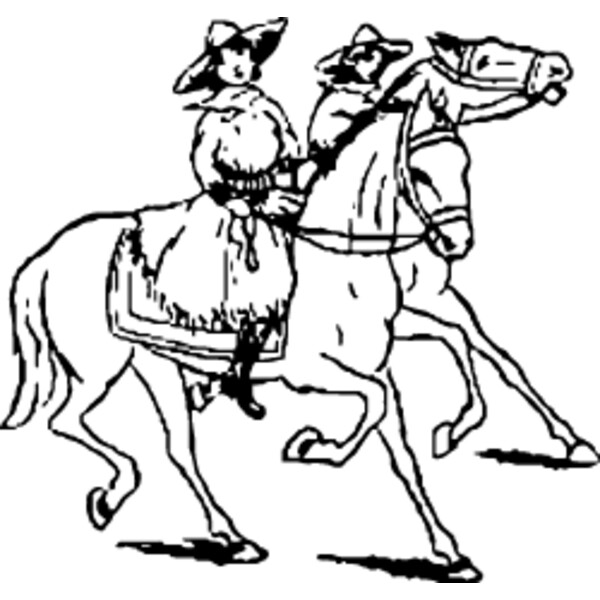 Cowgirls Retro Trace (1073) Thumbnail