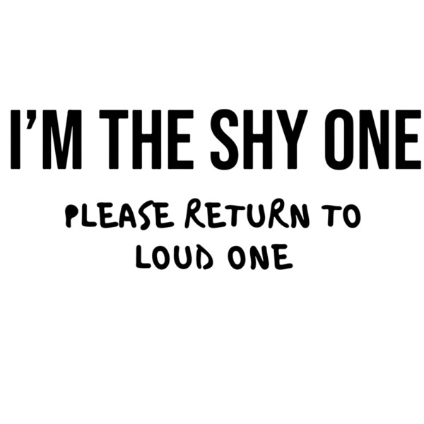 I'm The Shy One Thumbnail