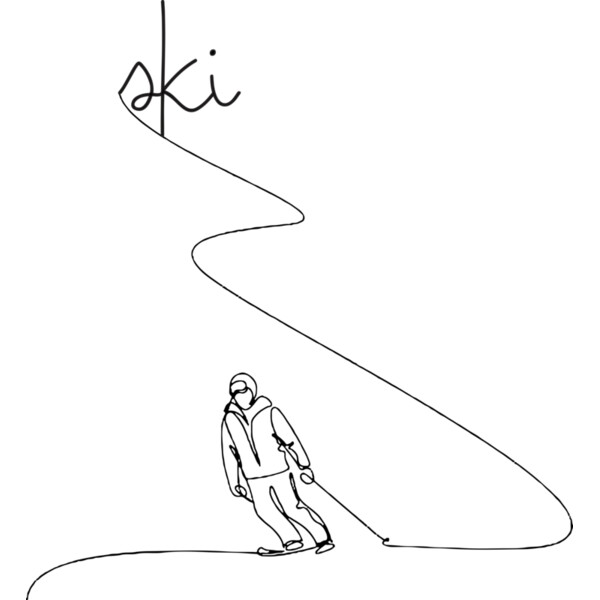 Ski Minimalistic Thumbnail