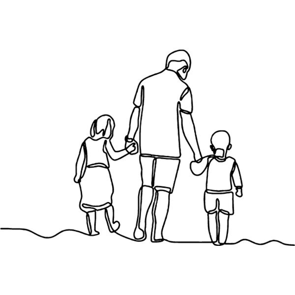 Father Line Art Thumbnail