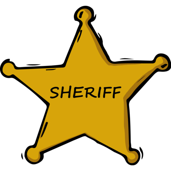 Sheriff's Badge (1085) Thumbnail
