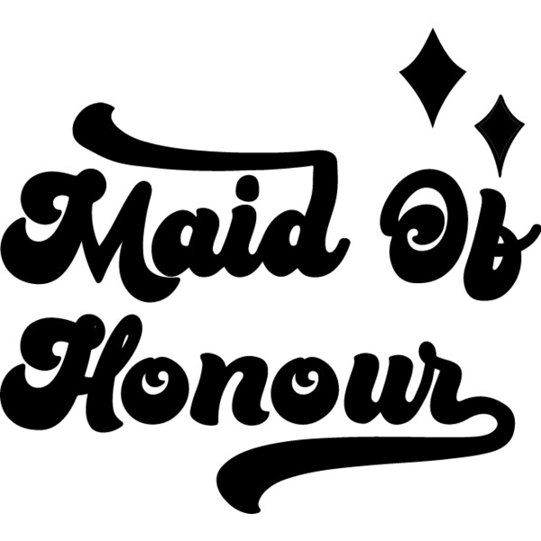 Retro style Maid of Honour Thumbnail