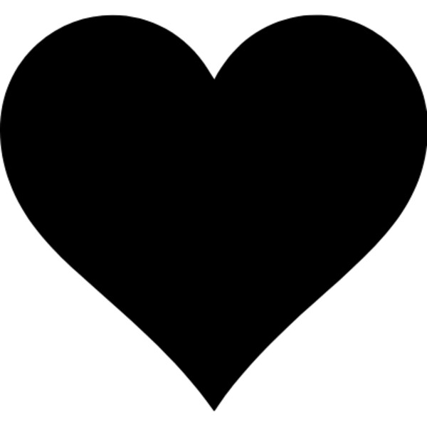 Simple Solid Heart Thumbnail