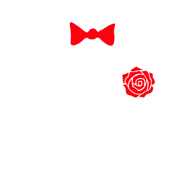 Tuxedo Shirt with Rose Thumbnail