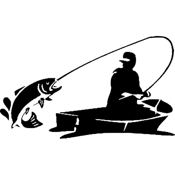 Fishing Silhouette Thumbnail