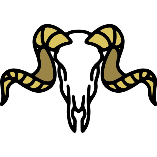 Longhorn Sheep Skulls Thumbnail