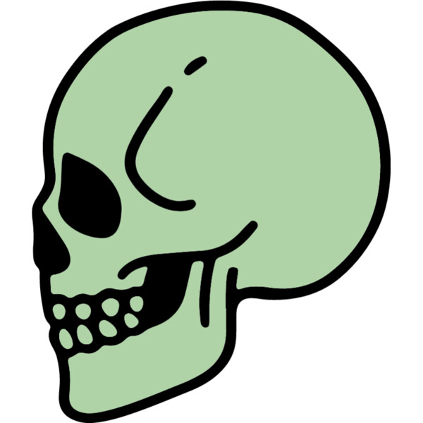 Side Profile Skull Thumbnail