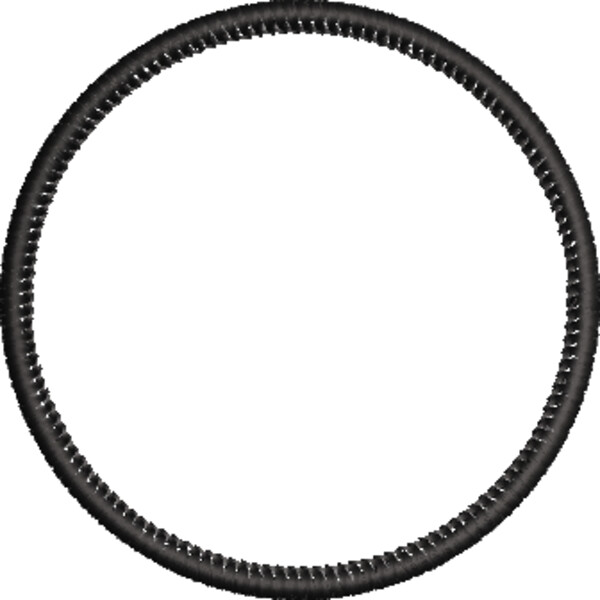 Marrow like patch border 3 5 inch circle Thumbnail