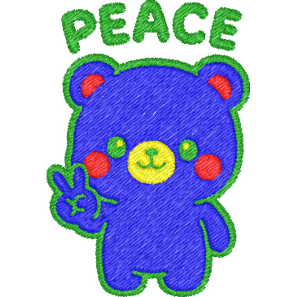 Cute Bear Peace Thumbnail