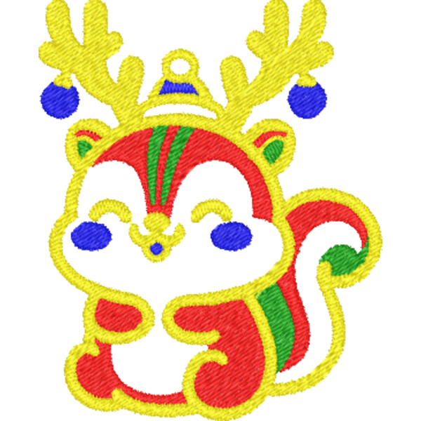 Cute Reindeer Chipmunk Thumbnail